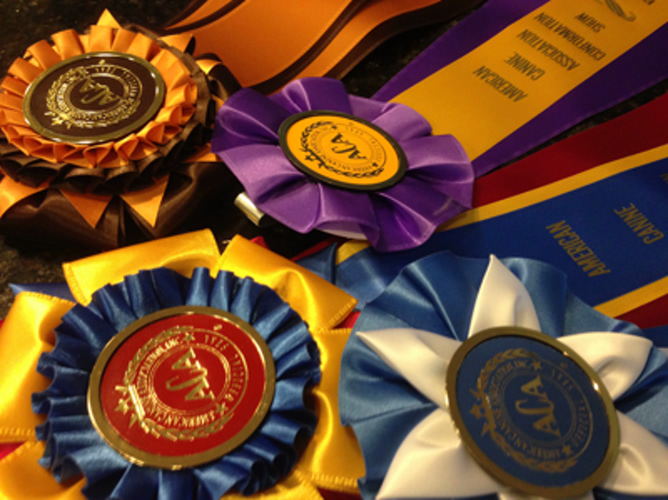 Michael Franke Dog Breeder Ribbons